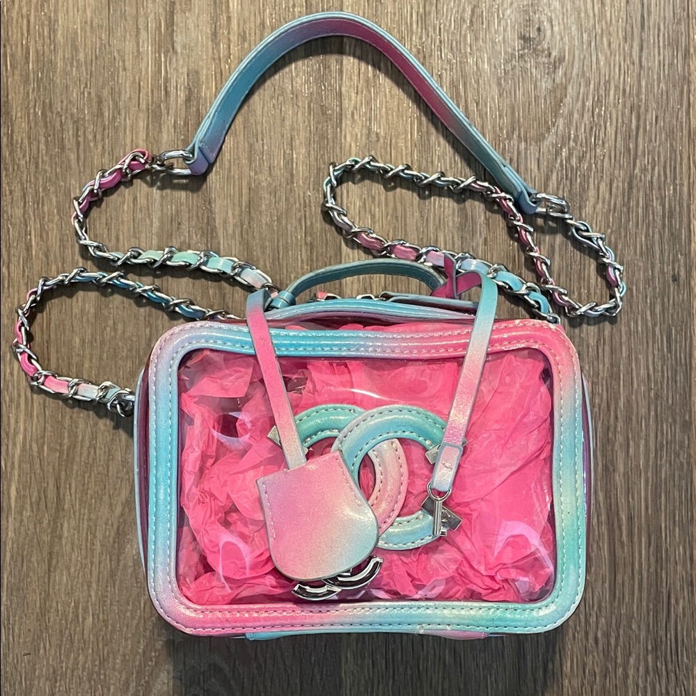 Colorful Transparent Crossbody Bag